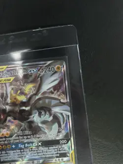 Pikachu & Zekrom GX SM168 Tag Team Sun & Moon Promo Holo Card Ungraded - Image 3