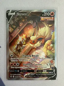 Flareon V SWSH179 SWSH: Sword & Shield Promo Cards Holo - Image 1