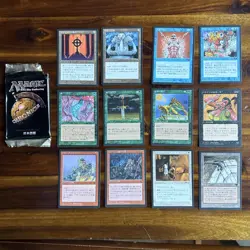 MTG Chronicles 1996 Hobby Japan Lot Of 12 Deckmaster Cards VG Condition - Image 2