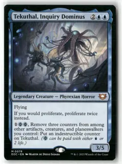 Tekuthal, Inquiry Dominus Commander: Edge Of Eternities MTG Magic NM - Image 1