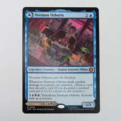Norman Osborn MTG Mythic Rare Magic: The Gathering Marvel Spider-Man Villain - Image 1