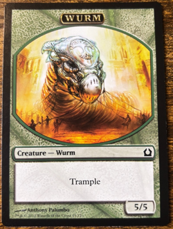 Magic the Gathering MTG- Wurm Token- LP- 11/12- Return to Ravnica - Image 3