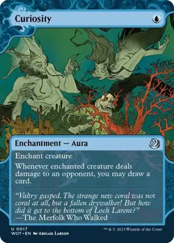 Curiosity 17 MTG NM Wilds of Eldraine: Enchanting Tales - Image 1