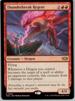 Thunderbreak Regent R Commander: Tarkir: Dragonstorm 241 NM - Image 1