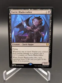 Faerie Bladecrafter Commander: Wilds of Eldraine Regular - Image 1