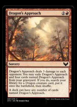 Dragon's Approach 097/275 C The List Reprints - Image 1