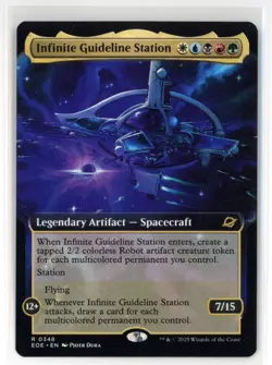 MtG EoE Infinite Guideline Station #348 Extended Art Non-Foil - Image 1