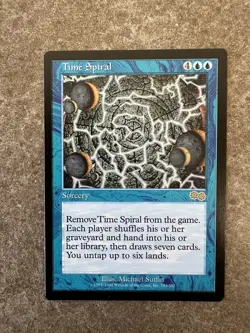 Magic The Gathering MTG Time Spiral - Urza's Saga NM Unplayed - Image 1