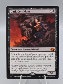Dark Confidant # 114 Regular Foundations Jumpstart Magic the Gathering - Image 1