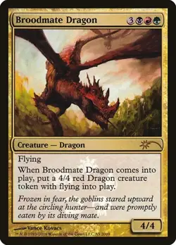 2x Broodmate Dragon - Foil Promo Resale Promos MP MTG - Image 1