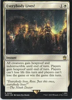 MTG: Doctor Who: Everybody Lives!: Lightly Played Condition - Image 1