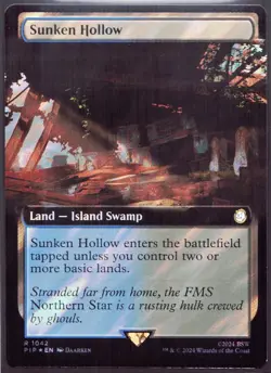 Sunken Hollow - 1042 Extended - Surge Foil MTG Fallout - Image 1