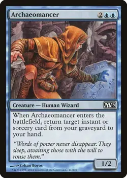 Archaeomancer - Foil Magic 2013 MP MTG - Image 1
