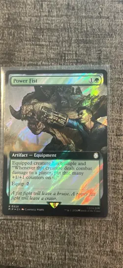 Power Fist (Extended Art) (Surge Foil) Universes Beyond: Fallout Foil - Image 1