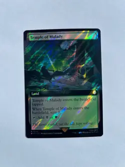 Temple of Malady (Extended Art) (Surge Foil) Universes Beyond: Fallout Foil - Image 1