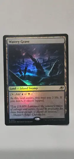 Watery Grave Foil Rare (0261) Edge of Eternities MTG - Image 1
