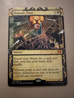 MTG - Demonic Tutor - Strixhaven Mystical Archive - NM - Image 1