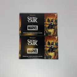 Secret Lair x Marvel's Spider-Man VENOM UNLEASHED Colors Rainbow Foil iN HAND - Image 1