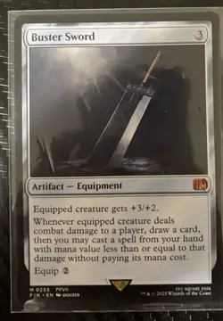 Buster Sword Final Fantasy Regular - Image 1
