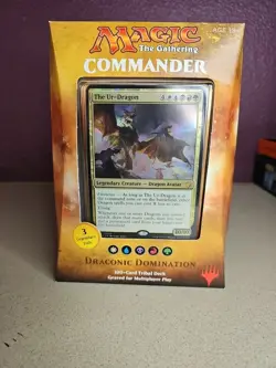 Magic: The Gathering the Ur-Dragon Commander Deck Sealed - Image 1