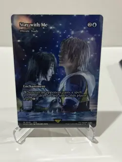MTG: Final Fantasy - Stay with Me - Rhystic Study (Showcase) Regular - Image 1