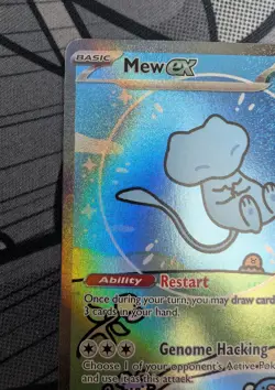 Pokemon TCG Bubble Mew EX 232/091 Special Illustration Rare - Image 4