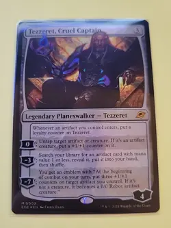 Tezzeret, Cruel Captain (Foil) Edge of Eternities - Image 1