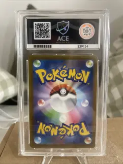 Pokemon TCG Charizard EX 349/190 SAR Shiny Treasure SV4A 2023 ACE 10 - Image 2