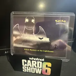 Topps Pokemon EP13 Mystery At The Lighthouse Holo Foil Blue Label NM - Image 1