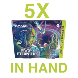 Ship today 5x Edge of Eternities Collector Booster Box - MAGIC THE GATHERING - Image 1