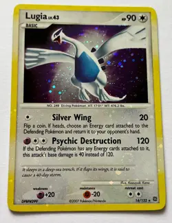 Pokemon TCG Lugia Holo Rare (14/132) Secret Wonders 2007 - Near Mint - Image 3