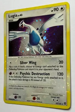 Pokemon TCG Lugia Holo Rare (14/132) Secret Wonders 2007 - Near Mint - Image 4