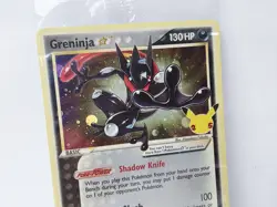 POKEMON CELEBRATIONS GRENINJA GOLD STAR BLACK STAR PROMO SEALED PROMO NICE!!!!!! - Image 2