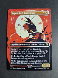 Ragost, Deft Gastronaut (Borderless) Rare MTG Edge of Eternities - Image 1