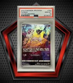 Full Art Mew *PSA 10* 2022 Pokemon Japan Sword & Shield VSTAR Universe #183 - Image 1