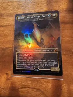 [1x] Rodan, Titan of Winged Fury - Vadrok, Apex of Thunder - Foil LP Eng - Image 1