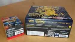 Pokemon Surging Sparks ETB + Booster Bundle NEW/Factory Sealed - Image 3