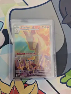 2025 Pokemon TCG Rapidash 189/182 Sv10: Destined Rivals Illustration Rare - Image 1