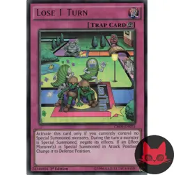 Yugioh Lose 1 Turn CROS-EN075 Ultra Rare 1st Edition NM - Image 1