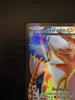 Pokemon Gyarados EX TCG Full Art Holo Ultra Rare Card 114/122 XY-Breakpoint NM - Image 2