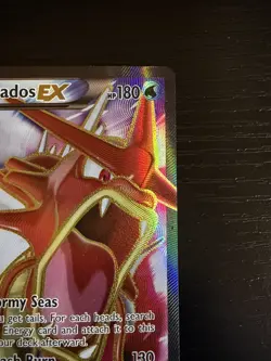 Pokemon Gyarados EX TCG Full Art Holo Ultra Rare Card 114/122 XY-Breakpoint NM - Image 3