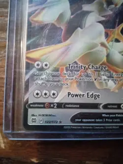 2 Metal Arceus VSTAR - (Metal Card) 123/172 Miscellaneous Cards & Products Holo - Image 1