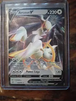 2 Metal Arceus VSTAR - (Metal Card) 123/172 Miscellaneous Cards & Products Holo - Image 2
