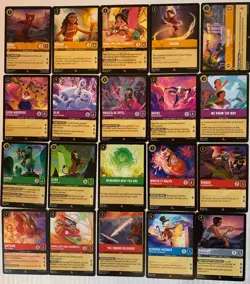 20x Shimmering Skies RARE cards - Disney Lorcana - No Dupes - Image 1