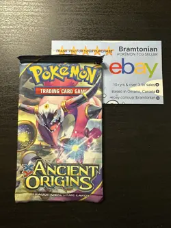 XY Ancient Origins - Pokemon TCG 10 Card Booster Pack - SEALED - Hoopa Art - Image 1