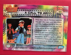 Tops Pokemon Card - Mewtwo Strike Back- A call to Arms #16 1ST ED - Image 2