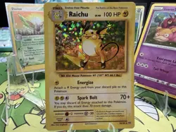 Gengar Dustox Raichu Slowpoke pokemon card lot 5 Cards NM,LP,MP Holo - Image 2