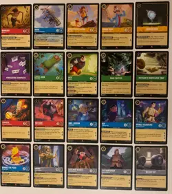 20x Rise of the Floodborn RARE cards - Disney Lorcana - No Dupes - Image 1
