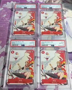 PSA 10 Nami One Piece Card OP01-016 Promo Matching Battle Japanese - Image 2