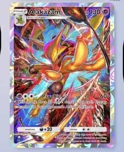 Alakazam #236 Illustration Rare Pokemon TCG Pocket Genetic Apex Holo Card - Image 1